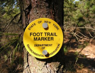 Image of DEP Trail Marker